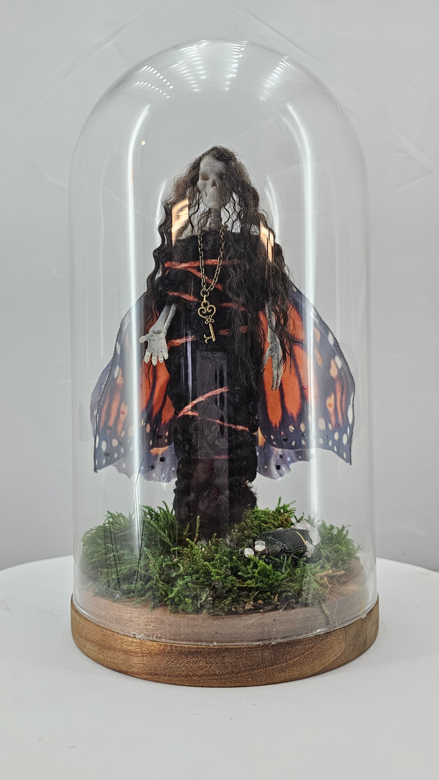 Dead Fairies - mummified in a glass dome