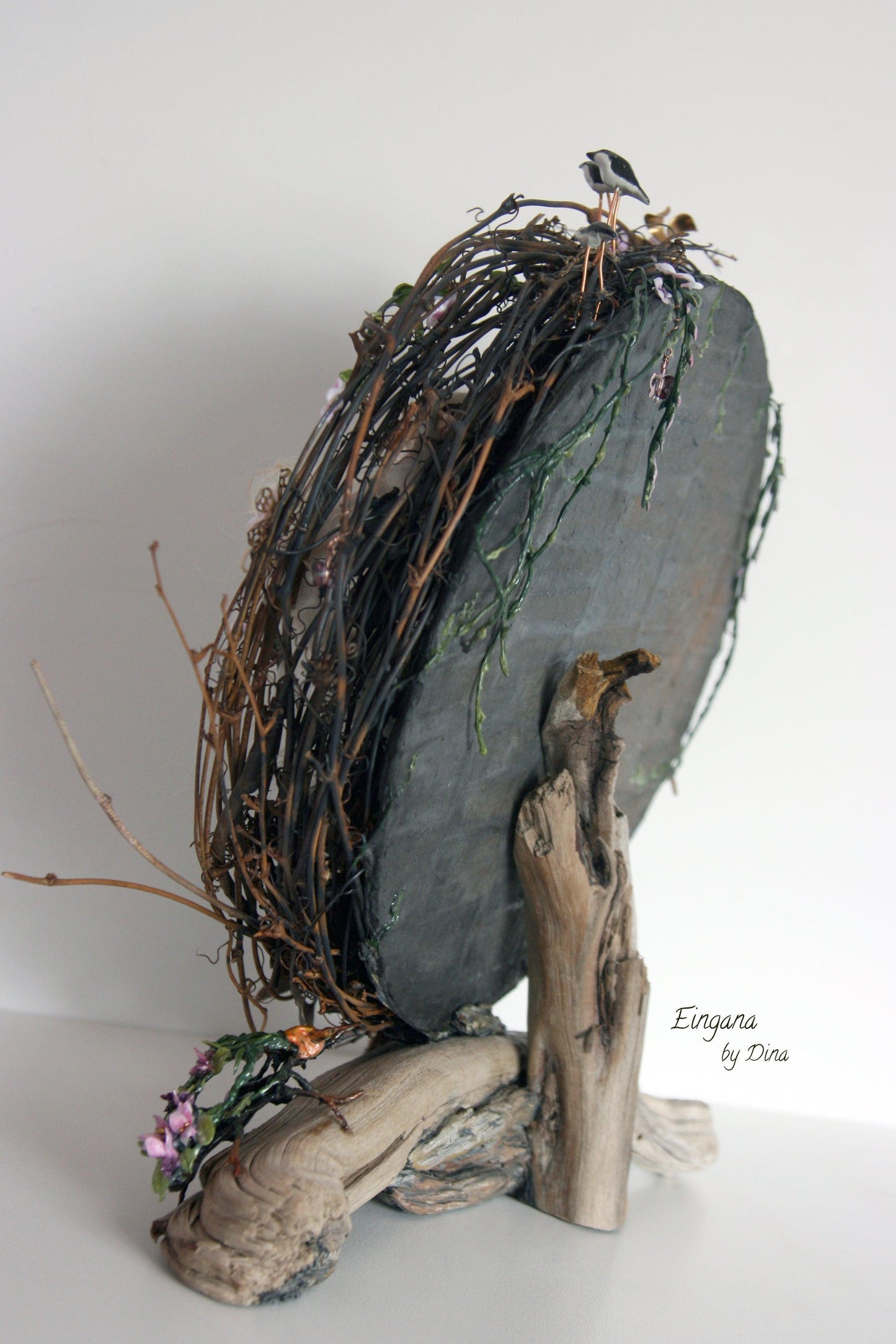 SOLD - 'Eingana' – hybrid bird-woman art doll by Dina - That Creative Feeling