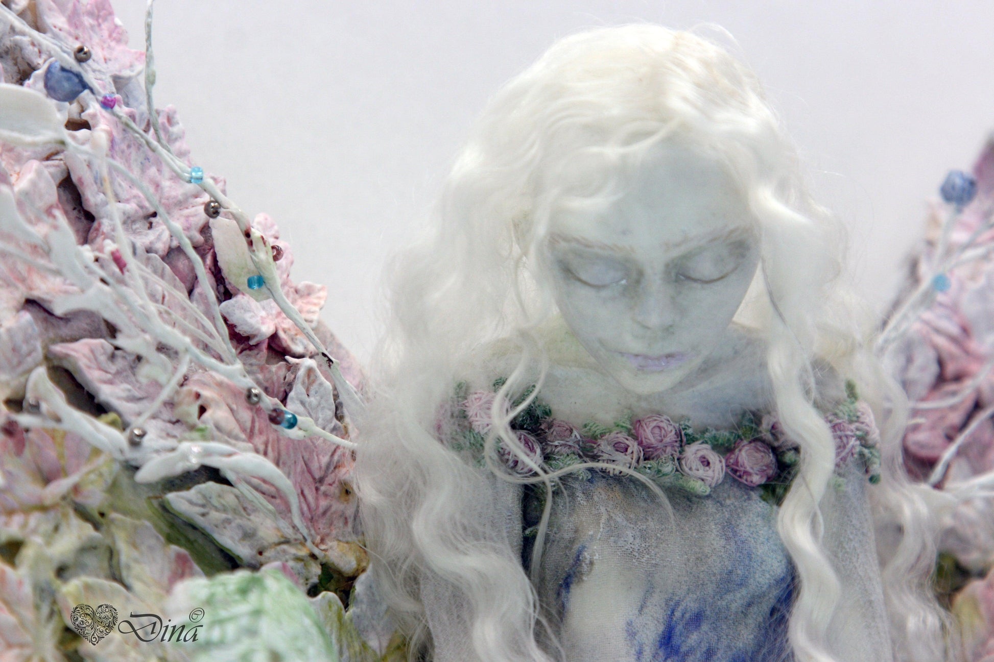 SOLD - Enaista – vintage European hybrid Fairy art doll by Dina - That Creative Feeling