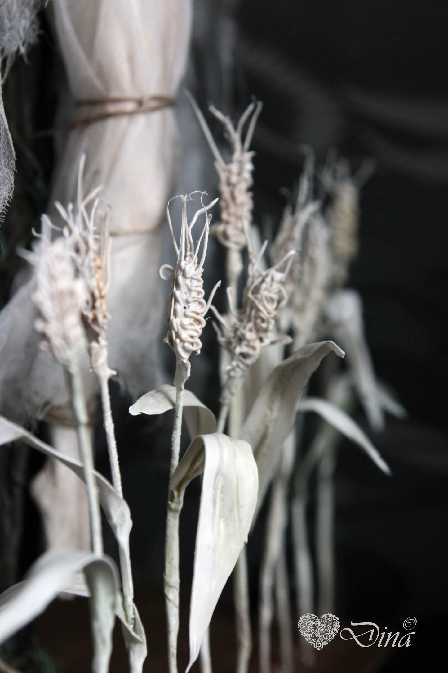 SOLD - 'Standing in a Field of Dreams' – OOAK art doll by Dina - That Creative Feeling