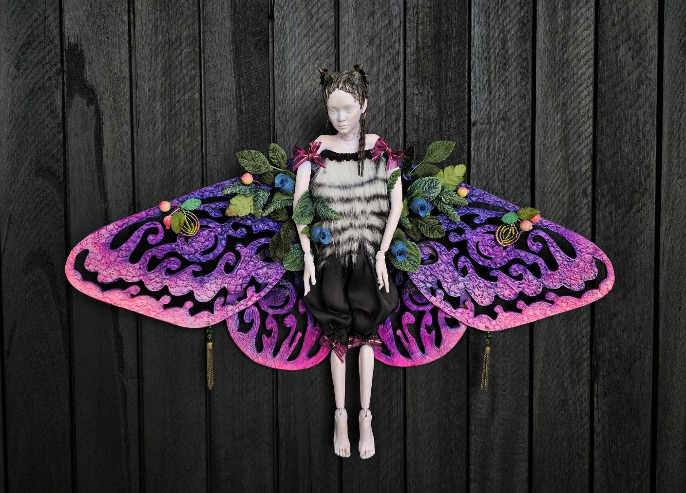 Dead Fairy - 'Leanan Sidhe' sculptural fairy art doll - That Creative Feeling