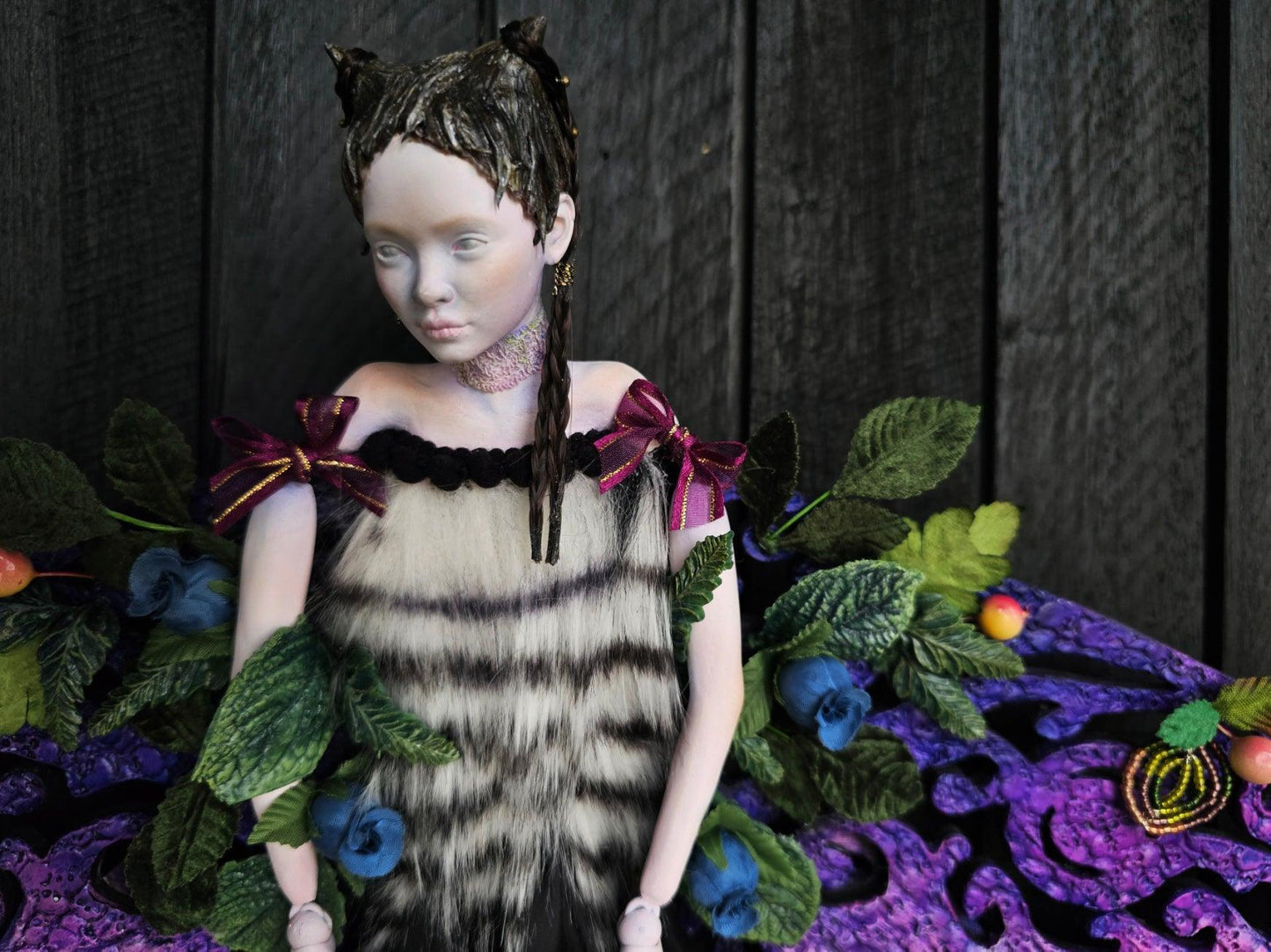 Dead Fairy - 'Leanan Sidhe' sculptural fairy art doll - That Creative Feeling