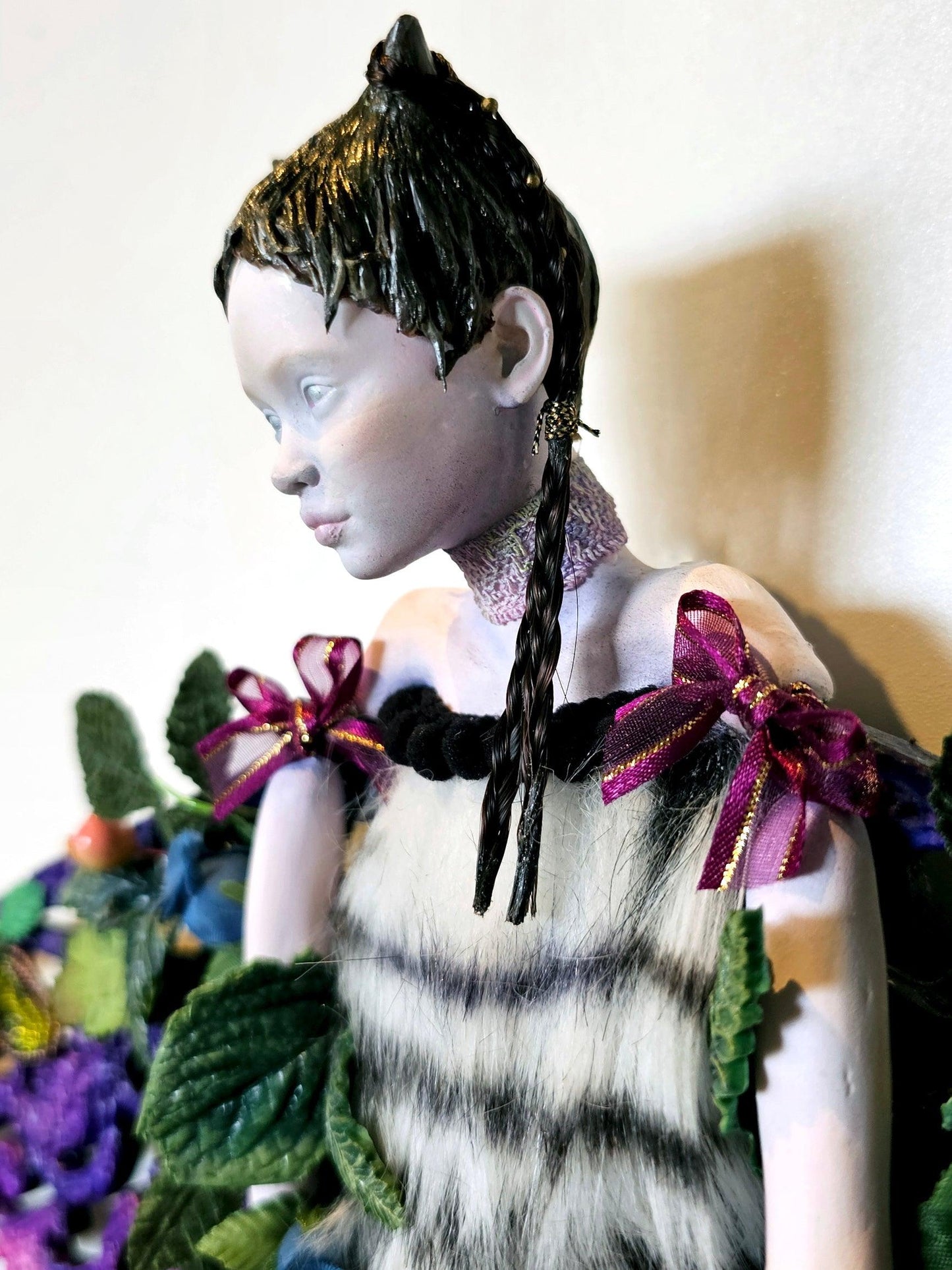 Dead Fairy - 'Leanan Sidhe' sculptural fairy art doll - That Creative Feeling