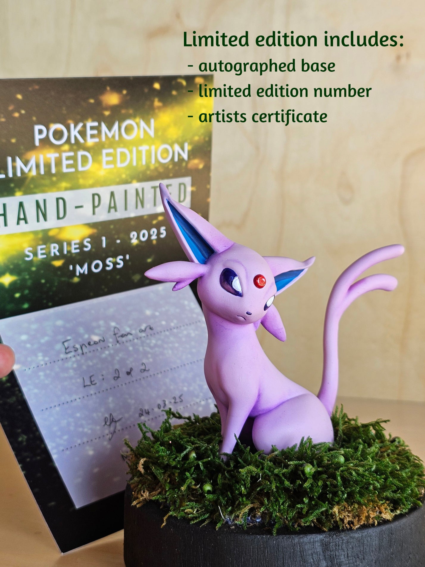 COMMISSION REQUEST for Pokémon Limited Edition series 1 'MOSS' fan art