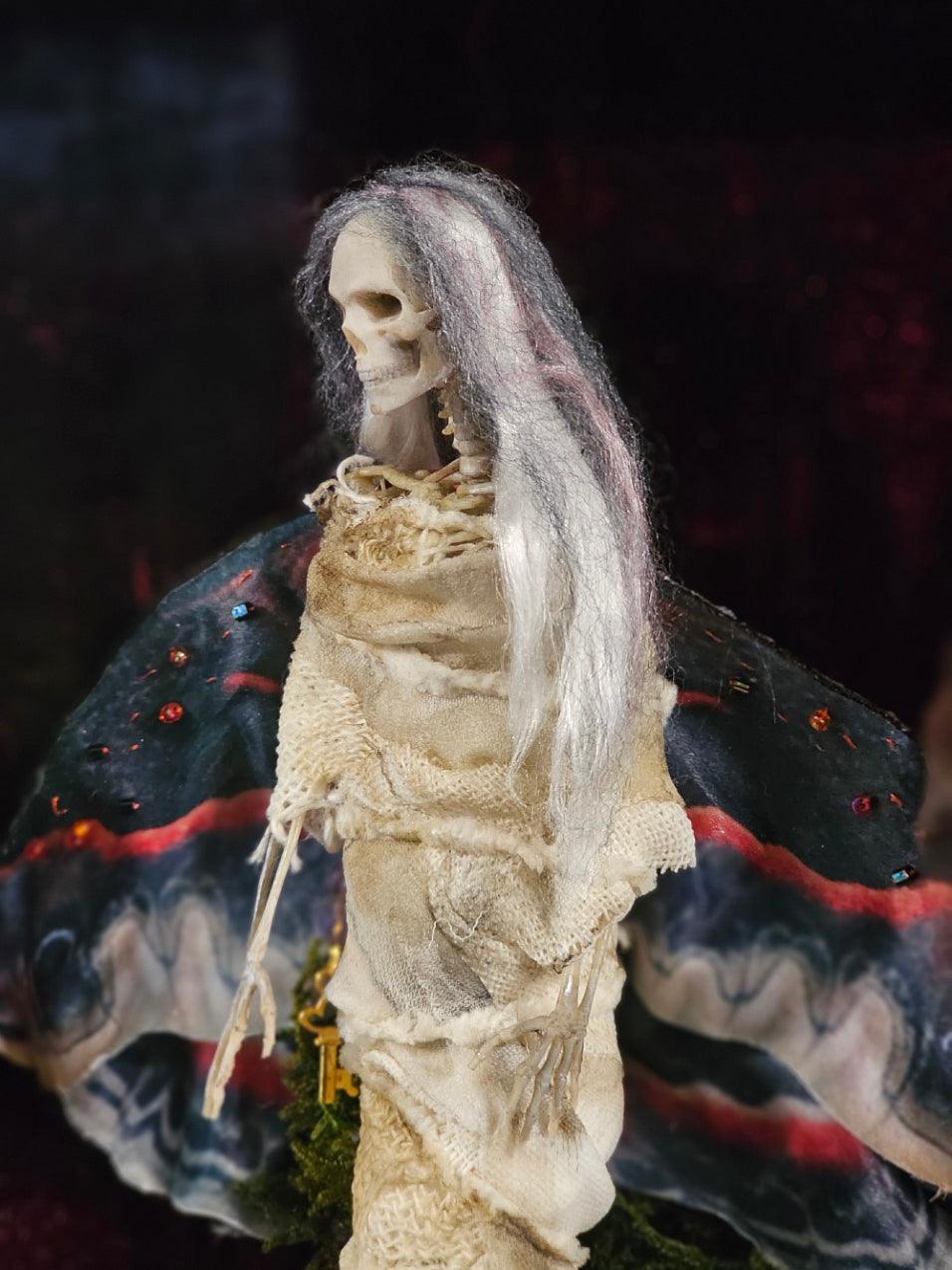 Dead Fairies - varieties of colors mummified in a black Gothic frame - That Creative Feeling