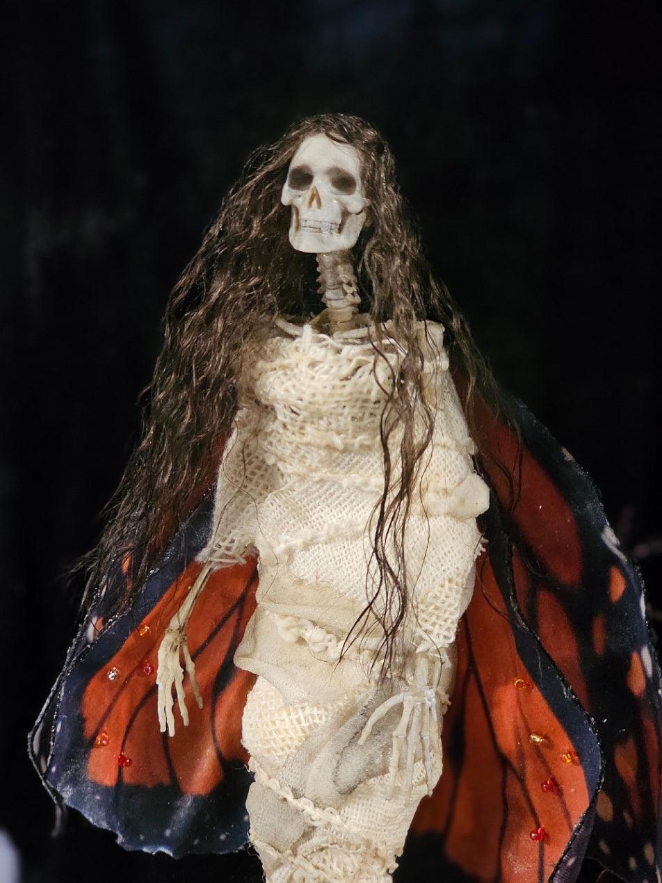 Dead Fairies - varieties of colors mummified in a black Gothic frame - That Creative Feeling
