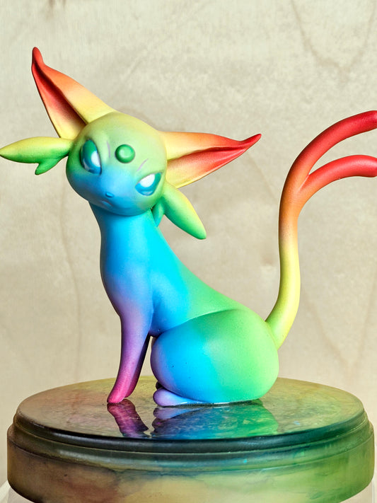 Espeon Pokémon fan art - Rainbow Rare - Limited Edition series 2