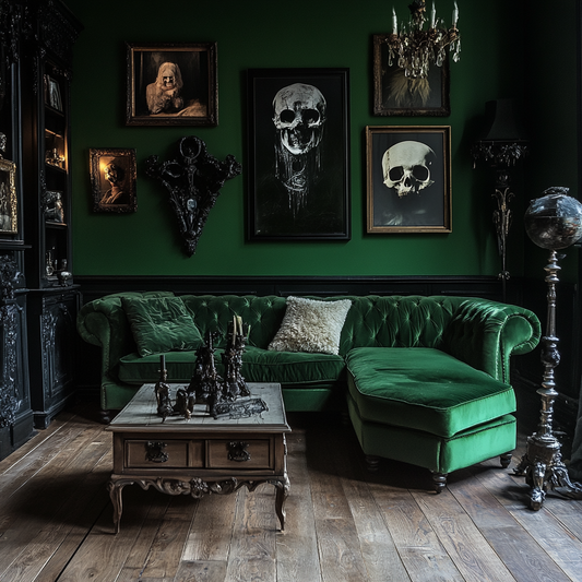 Gothic & Dark Aesthetic Home Decor Trends for 2025