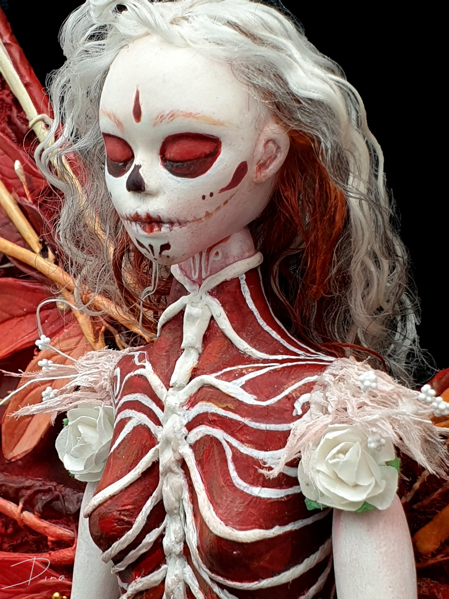 Dead Fairy - 'Dreanda ' sculptural art doll