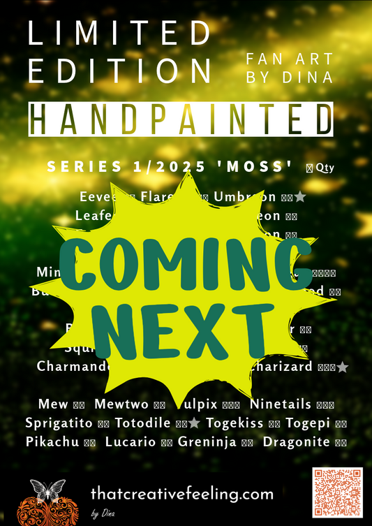 COMING SOON! Umbreon Shiny Pokémon fan art - Special Edition series 1