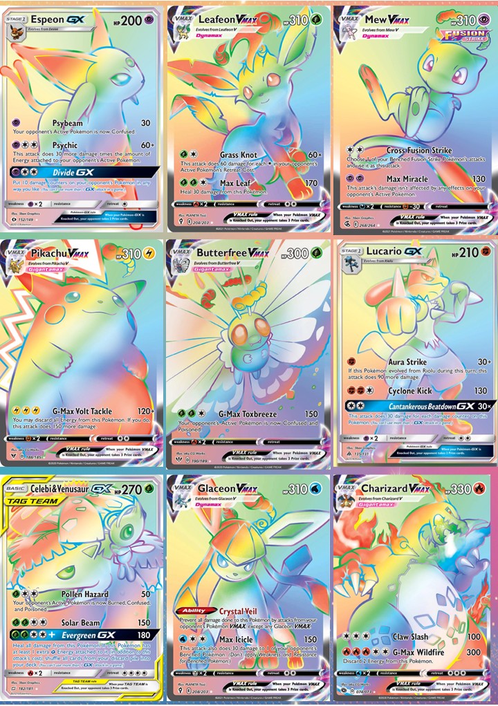 Gengar Pokmon fan art - Rainbow Rare - Limited Edition series 2 That Creative Feeling Gengar Pokmon fan art - Rainbow Rare - Limited Edition series 2 That Creative Feeling