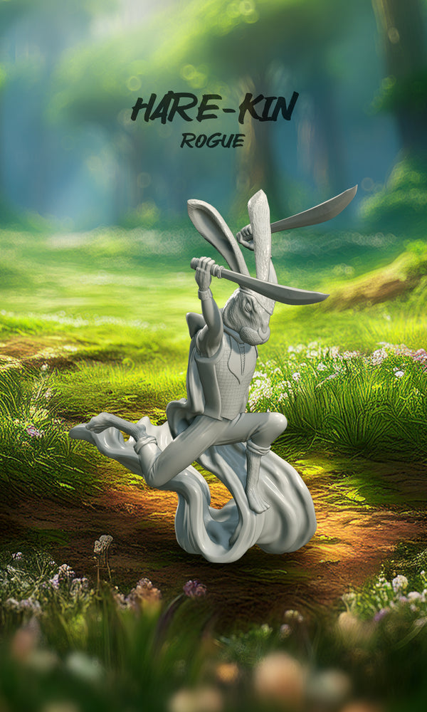 Rabbit Kin Rogue Commission request for Harekin Rogue model – That Creative Feeling