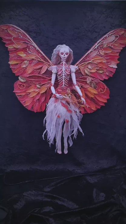 Dead Fairy - 'Dreanda ' sculptural art doll