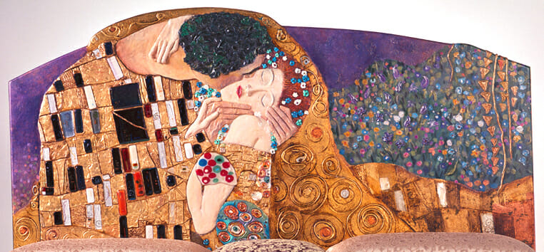 Bedhead – Klimt’s The Kiss Bedhead