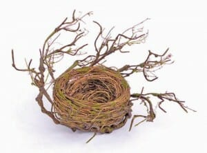 Man-made birds nest