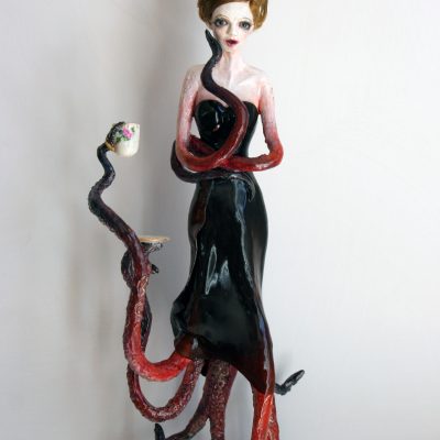 The Housewife - OOAK art doll by Dina